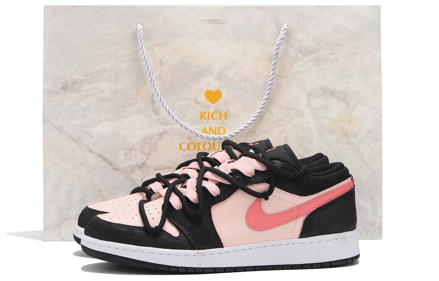 

Jordan Air Jordan 1 винтажные баскетбольные кроссовки женские, Pink