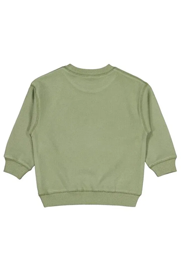 Детские свитшот для мальчиков с длинным рукавом Civil Boys, Soft Khaki — фото 2