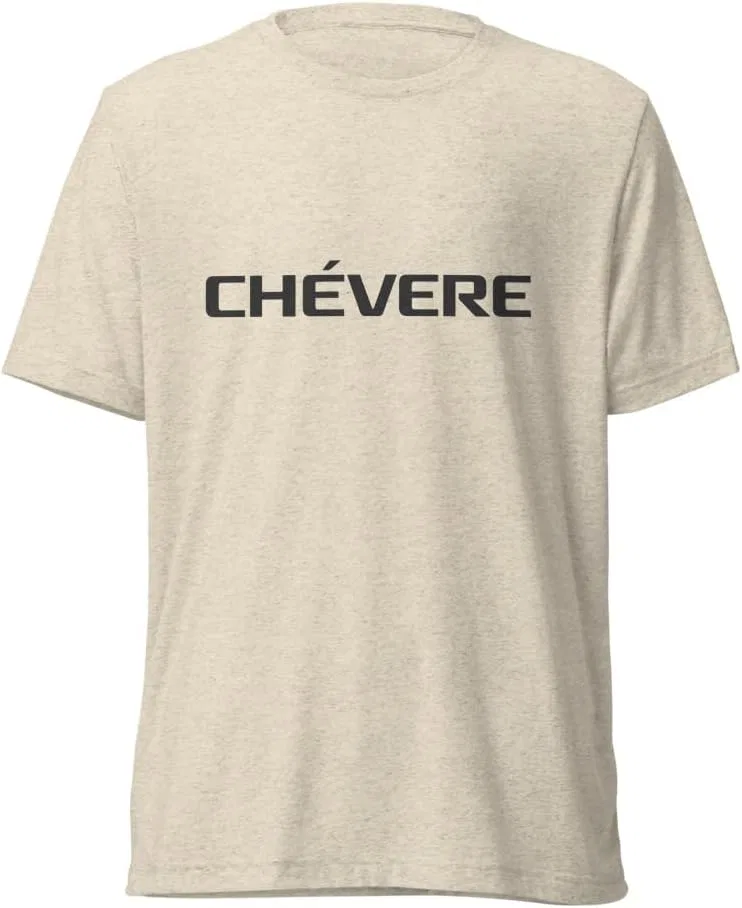 Мужская футболка с триблендом CHÉVERE, Oatmeal Triblend