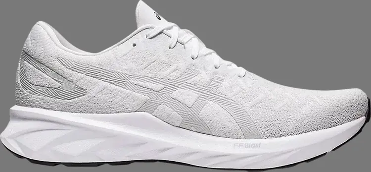 

Кроссовки dynablast 'white glacier grey' Asics, белый