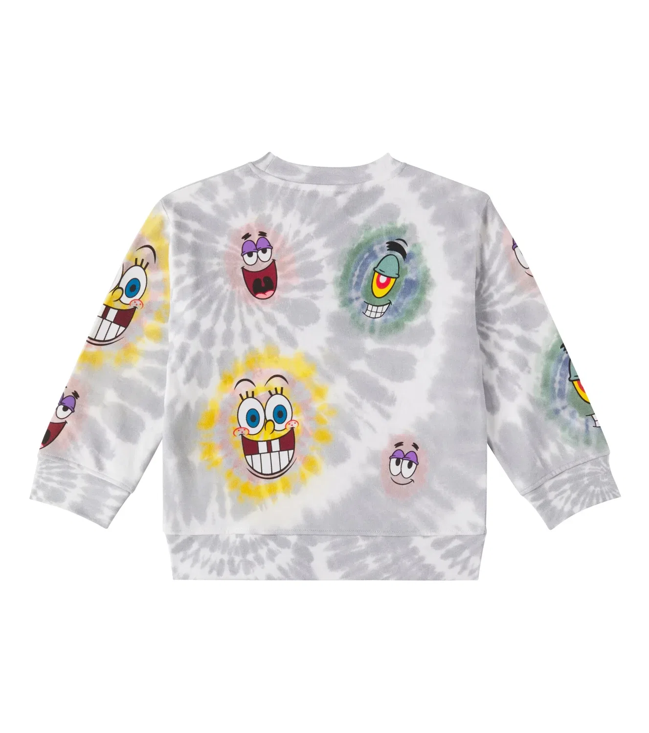 Джемпер хлопковый с принтом Stella Mccartney Kids, серый — фото 3