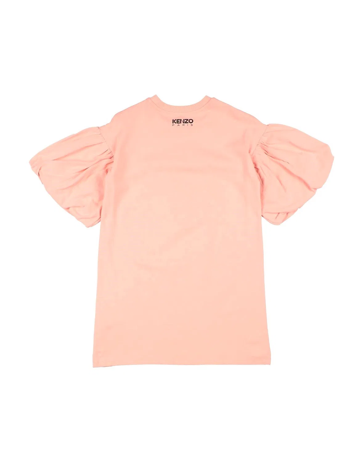 Детское платье для девочек с принтом Kenzo Kids, светло-розовый — фото 2