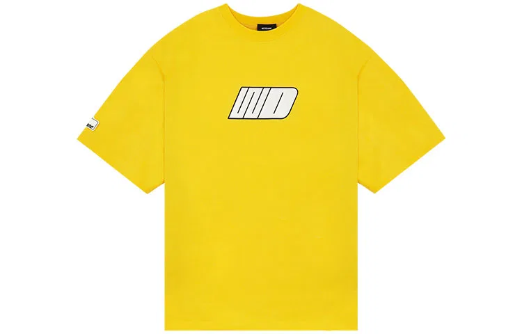Детская футболка с круглым вырезом WE11DONE, Bright Yellow