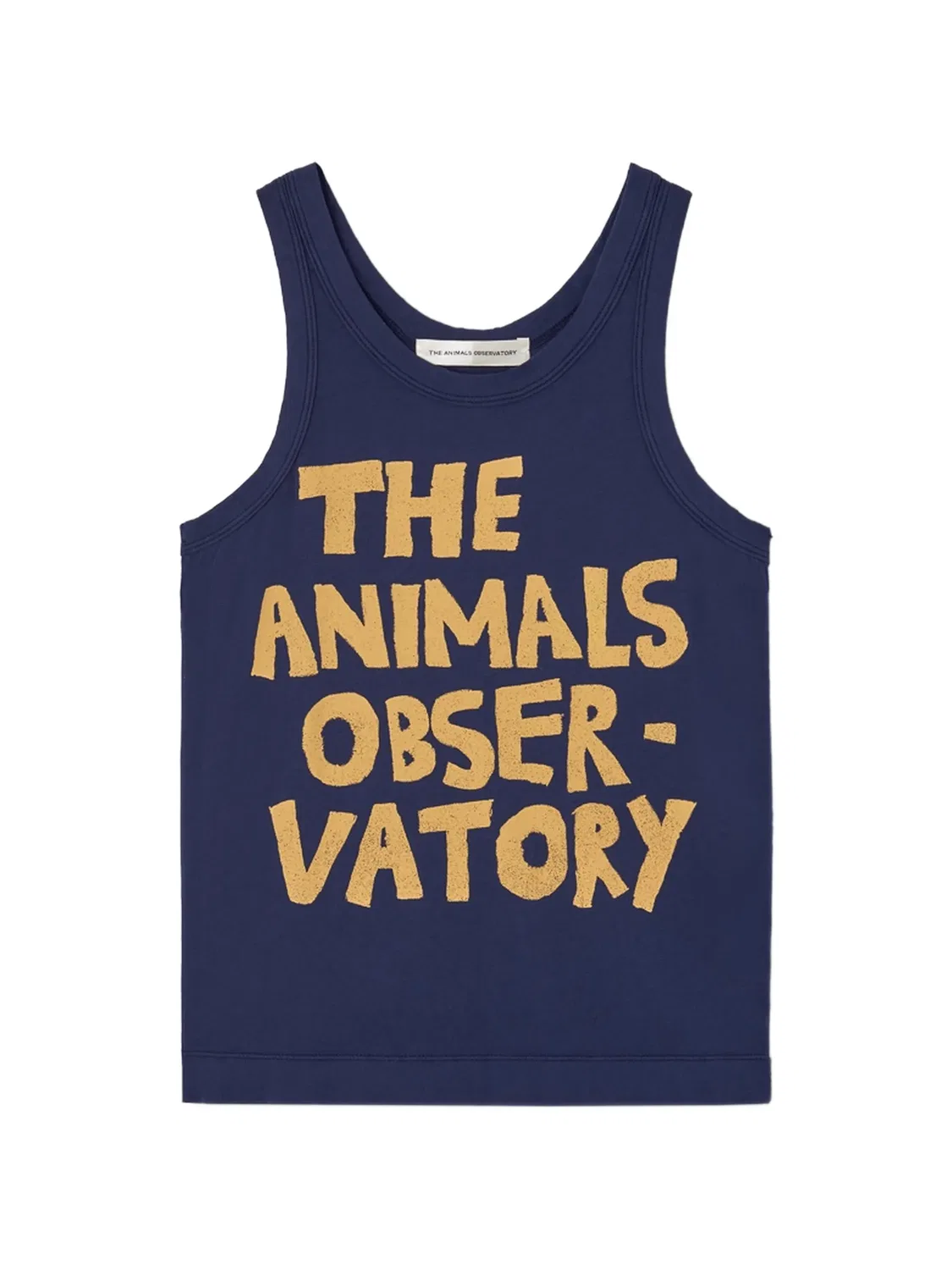Детская майка синяя с логотипом The Animals Observatory, синий