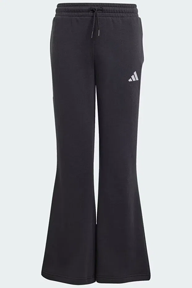Детские спортивные штаны для девочек свободного кроя Adidas, Black — фото 4