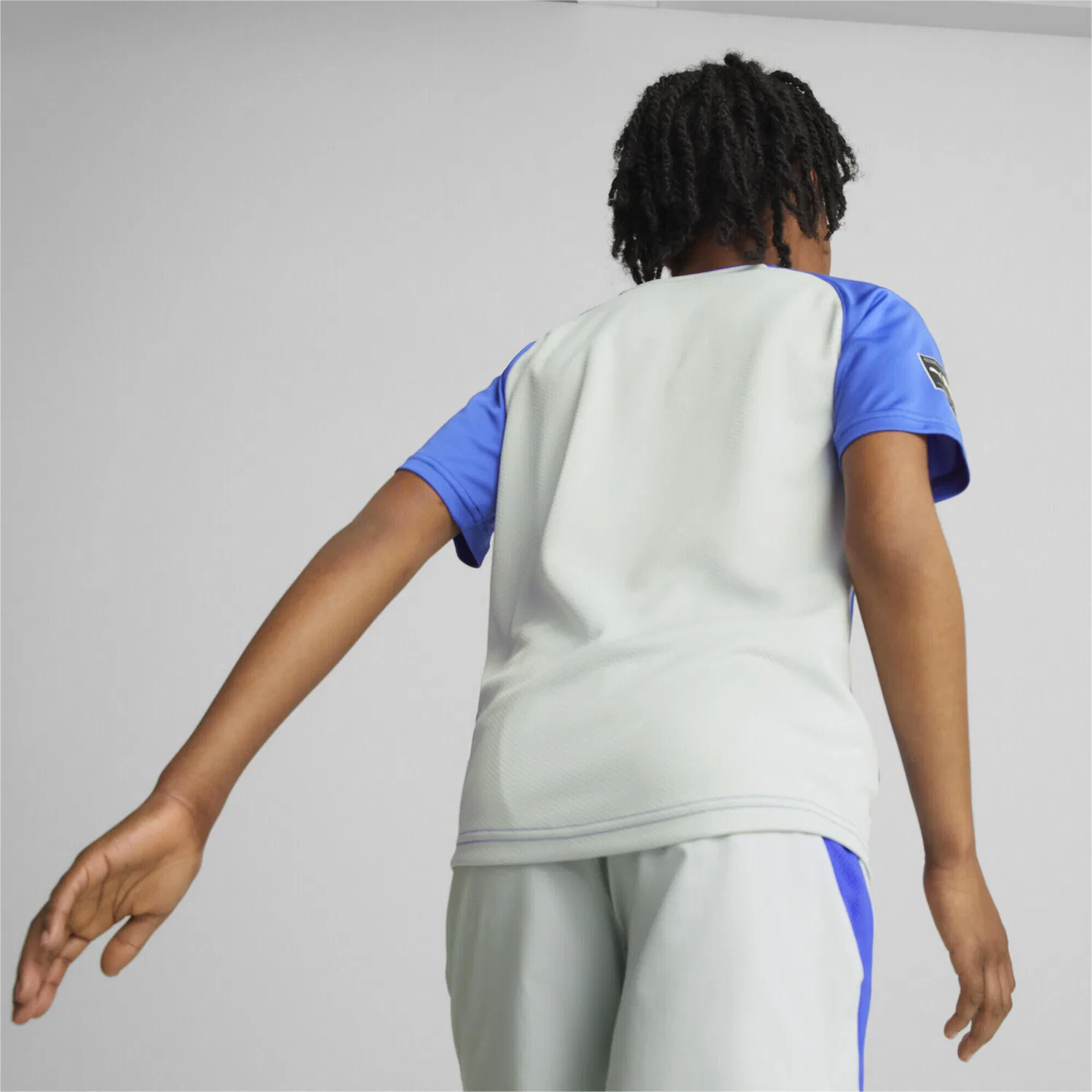 Детская футболка с длинным рукавом FIT Puma, Konigsblau — фото 3
