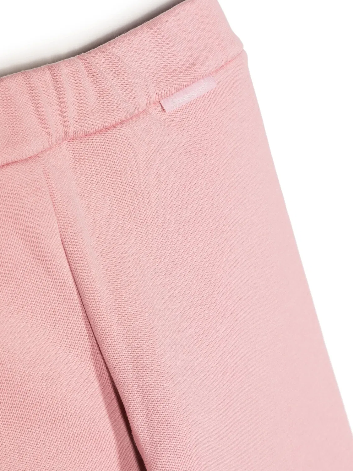 Комплект из футера с логотипом Kids Logo-Applique Cotton Tracksuit Moncler, Pink — фото 3