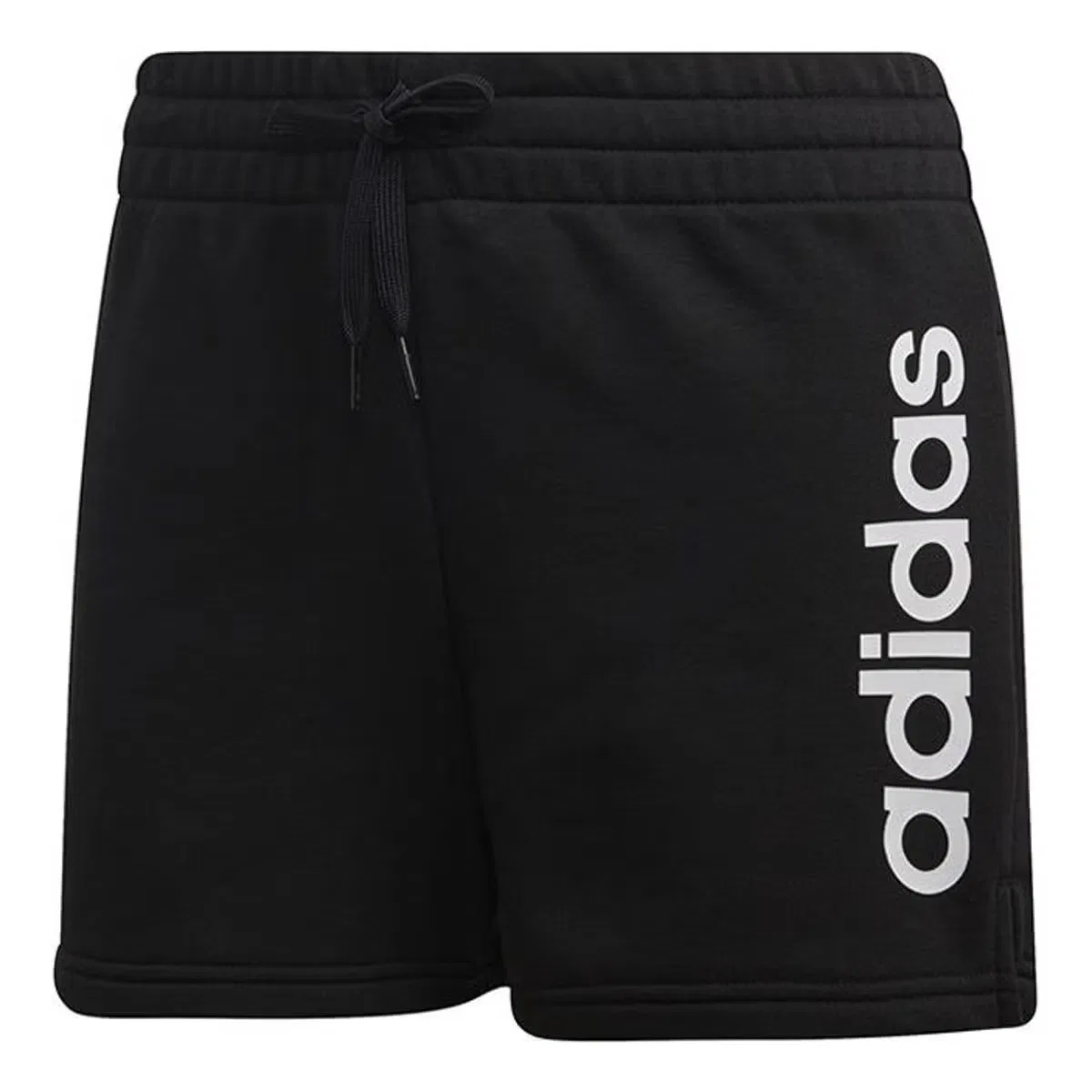 Шорты с логотипом Essentials Linear Adidas, черный