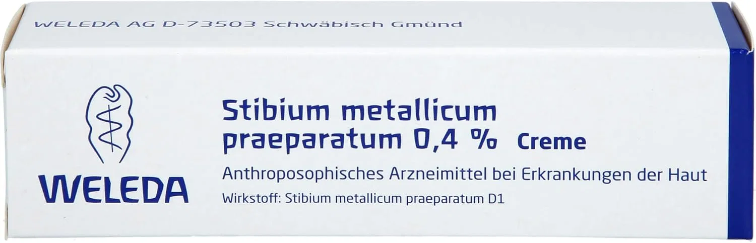 Крем Stibium Metallicum Preparatum 0.4%, 25 г, WELEDA