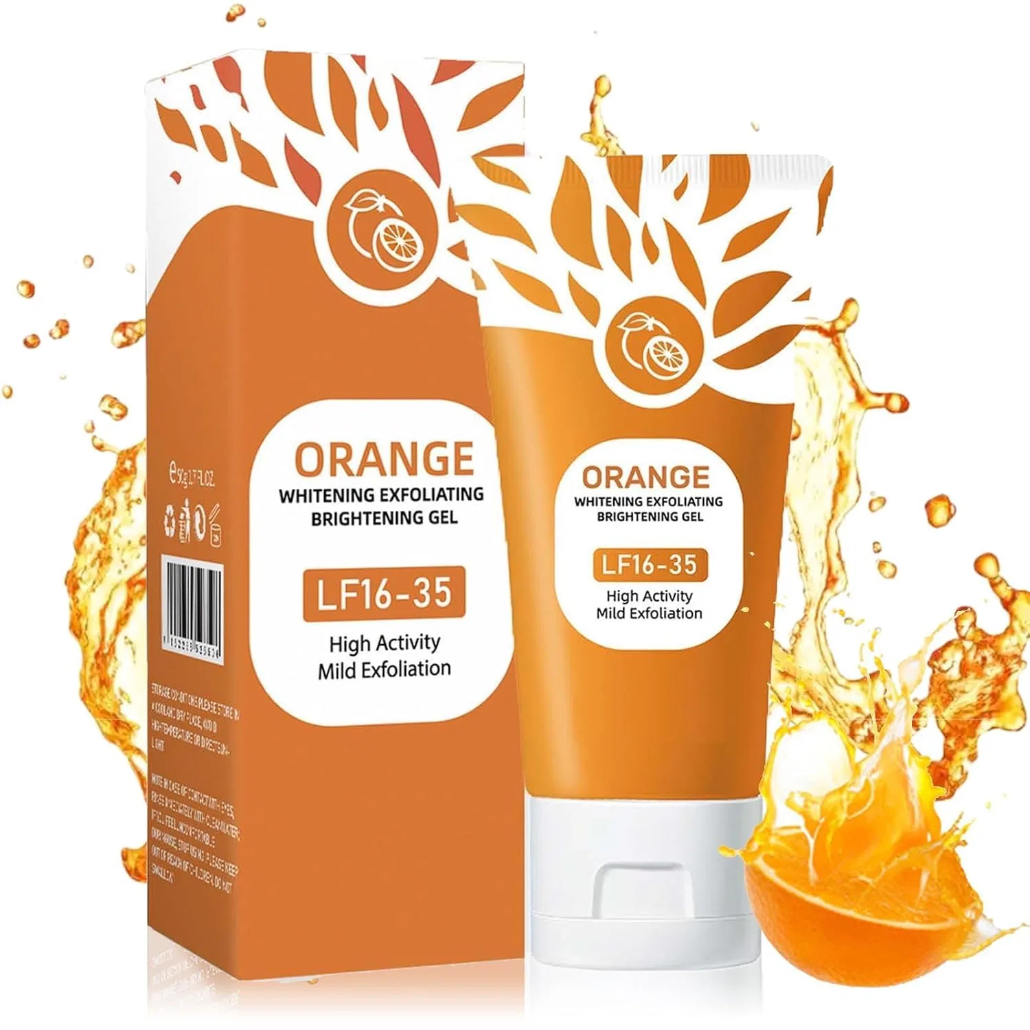 Эксфолиирующий гель для лица и тела Orange Brightening, 50 мл Generisch