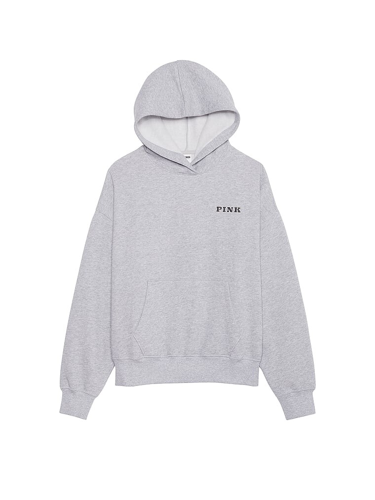 

Толстовка Victoria's Secret Pink Ivy Fleece Campus, серый