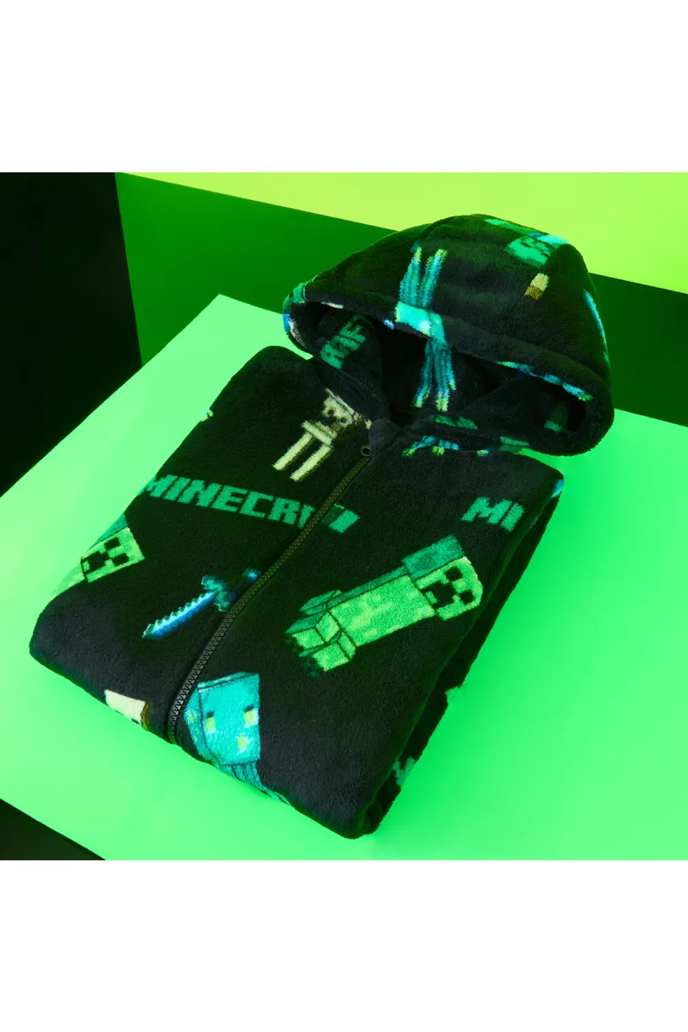 Детский комбинезон из мягкого флиса Minecraft, Multi — фото 2
