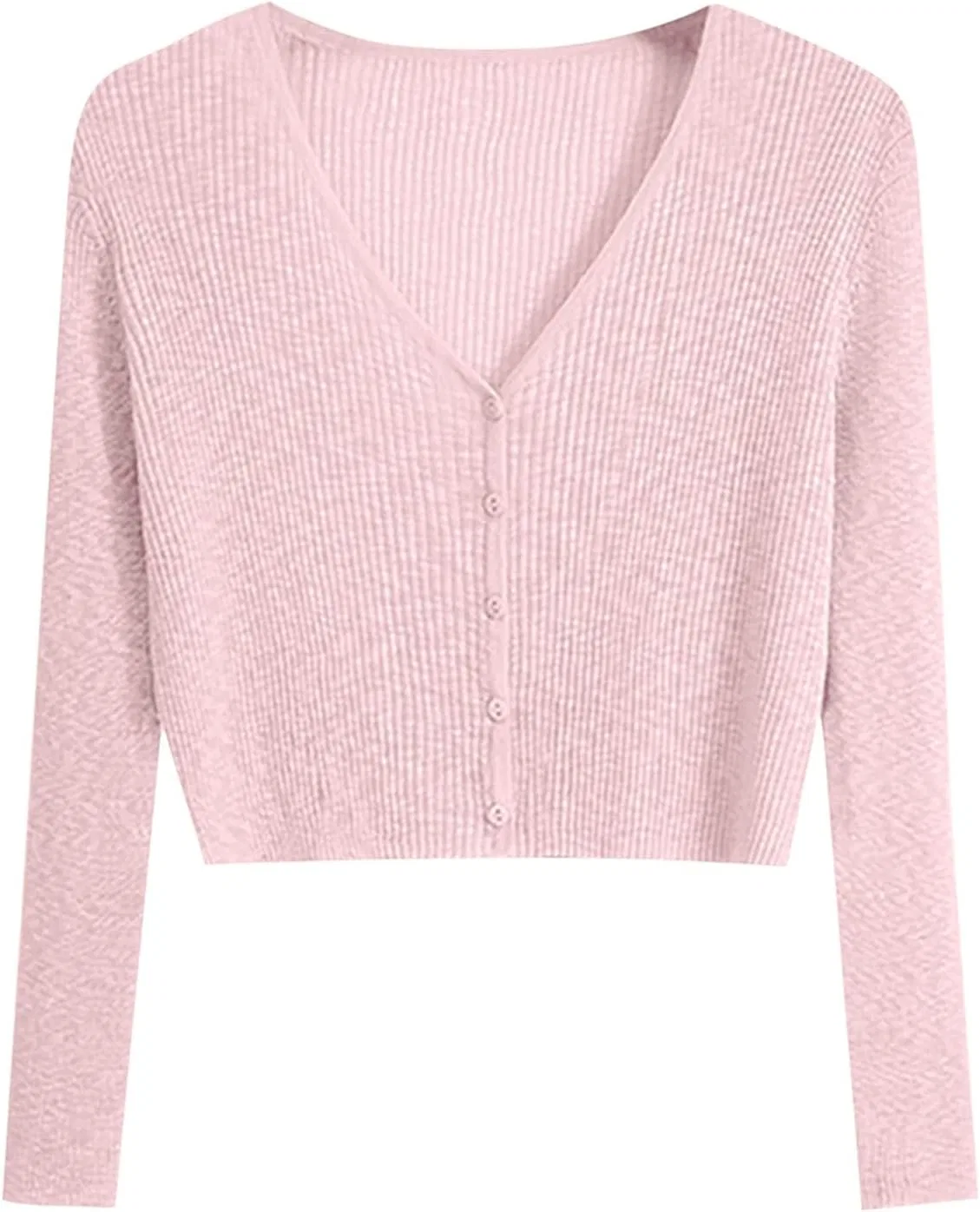 Женский вязаный кардиган с длинным рукавом Pelang, Pink
