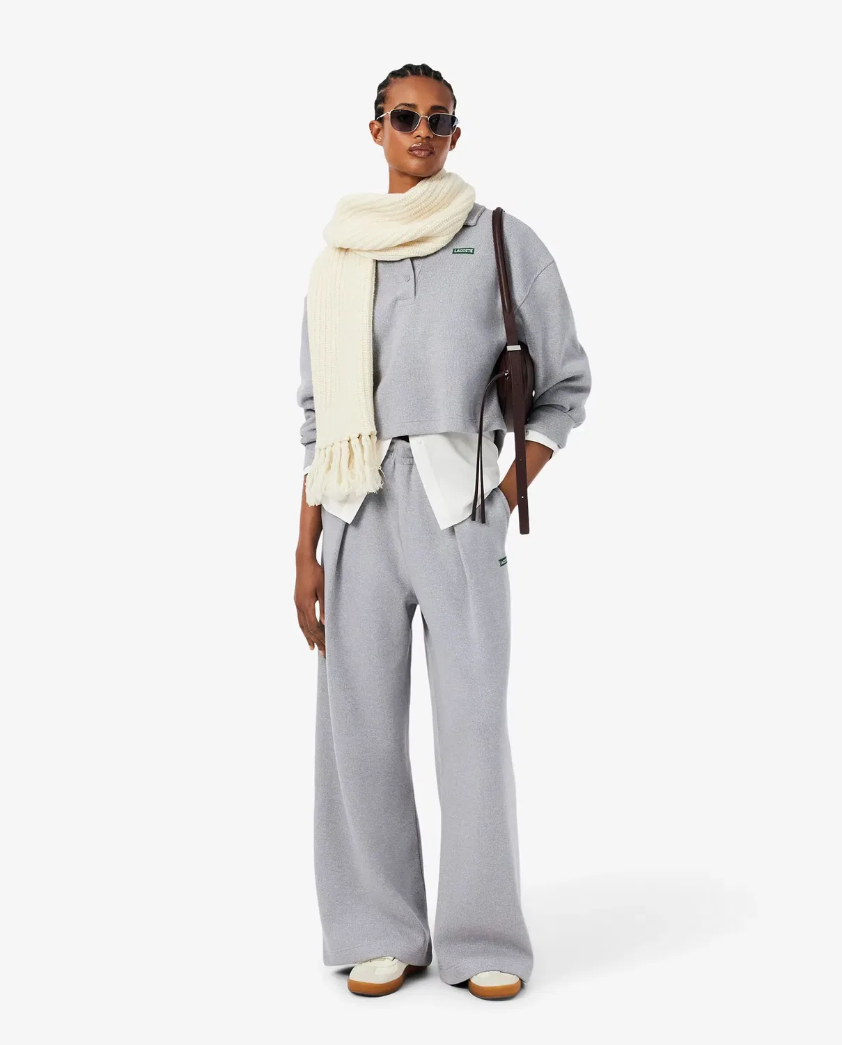 Спортивные брюки Lacoste Gris Oscuro — фото 4
