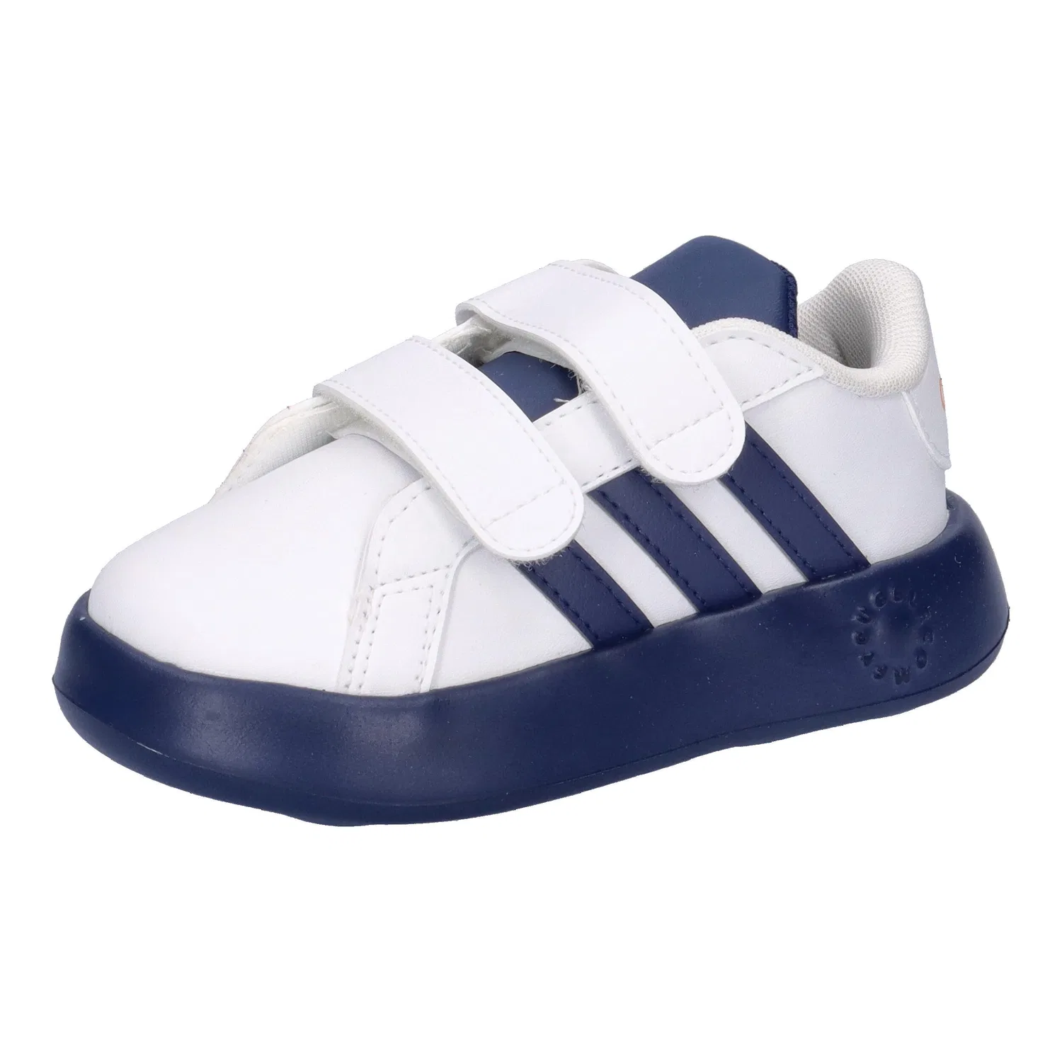 Детские кроссовки на липучках GRAND COURT 2.0 CF I, Adidas, Weiss