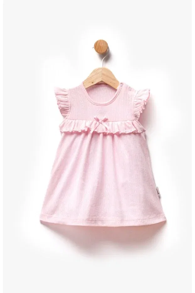 Детское платье для девочек хлопковое Kidsmom Store, Pink