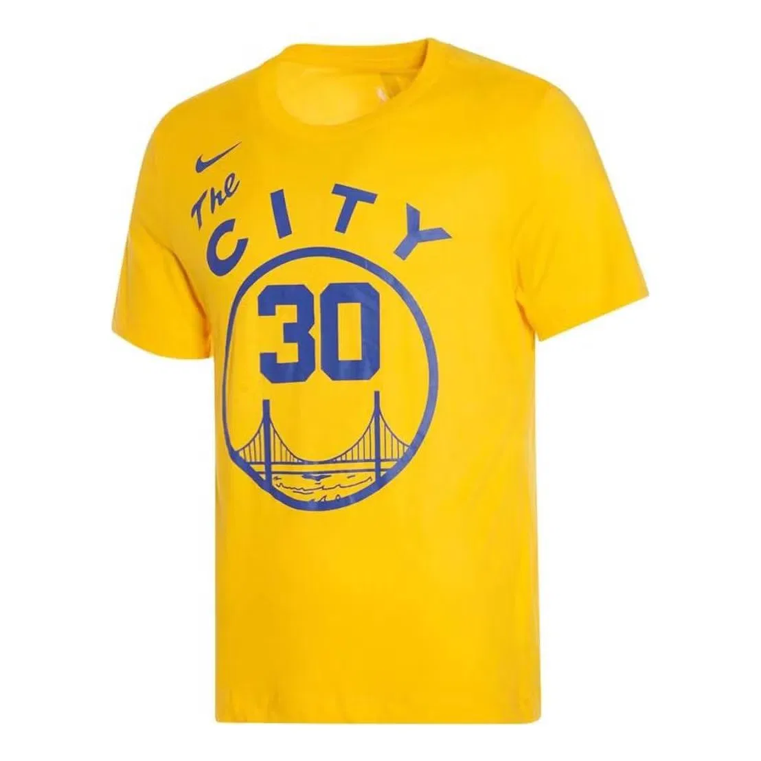 Футболка с принтом Stephen Curry 30 Nike, желтый