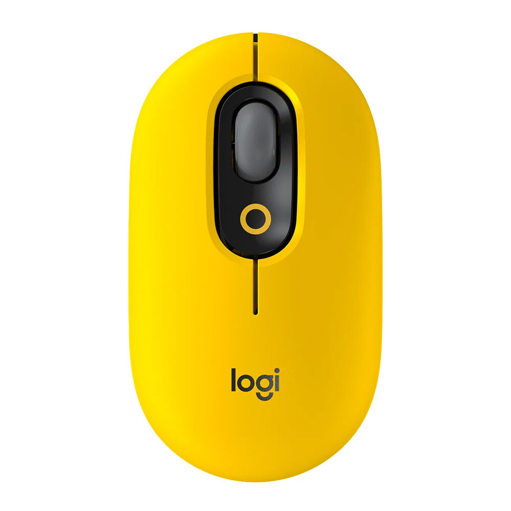 

Беспроводная мышь Logitech POP, жёлтый-чёрный