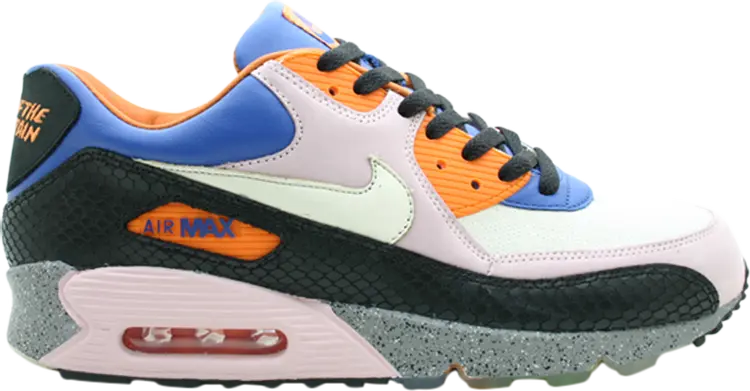 

Кроссовки Nike Air Max 90 Premium 'King Of The Mountain', желтый
