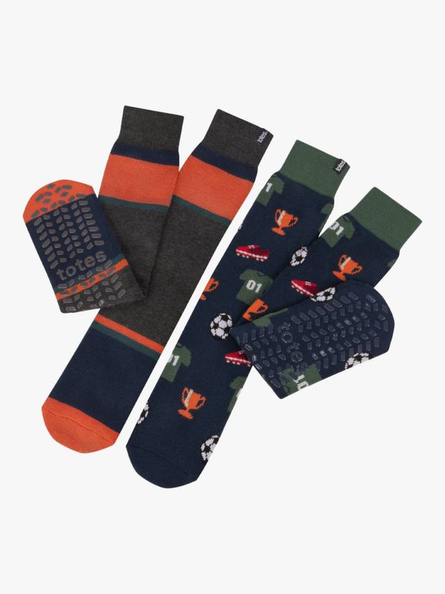 

Оригинальные мужские носки-тапочки totes, разноцветный