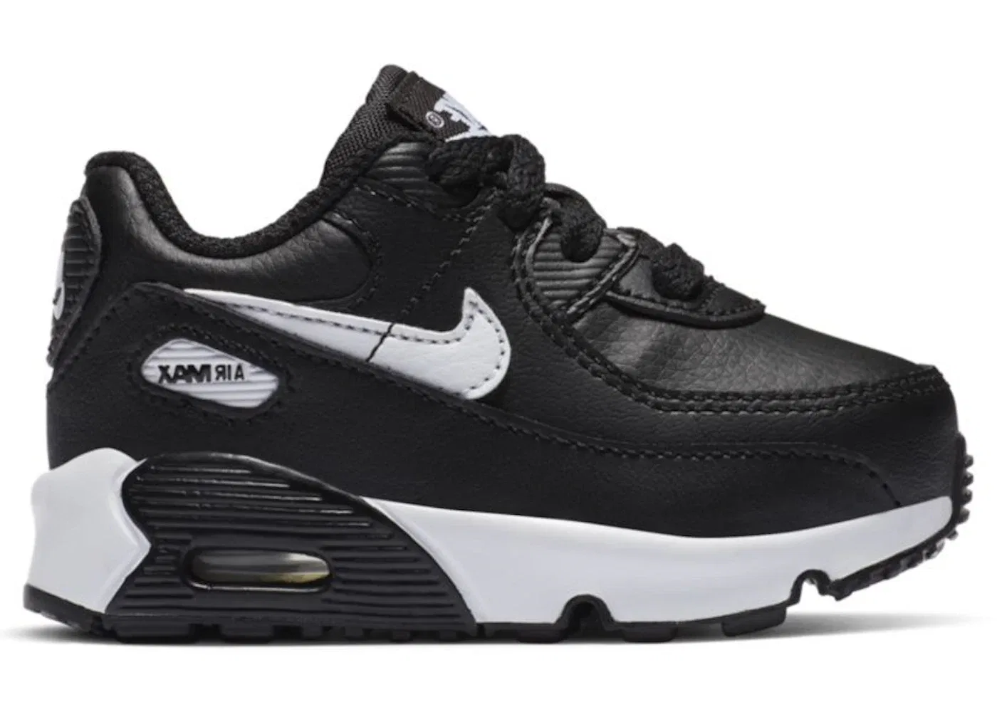 Детские кроссовки с повседневным стилем Nike Air Max 90 Nike, Black/Black/White