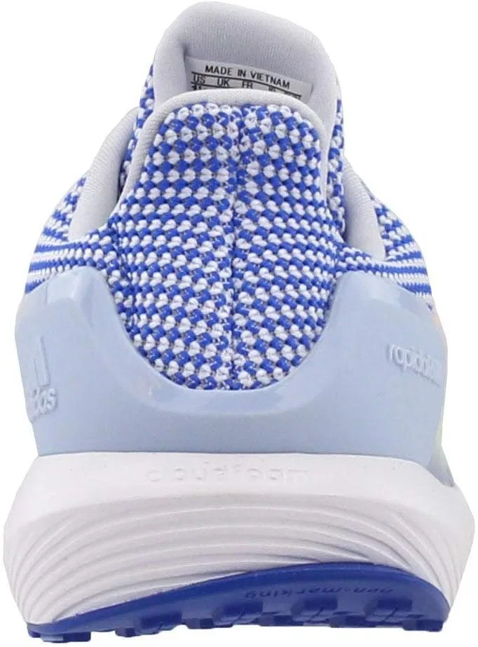 Детские кроссовки для мальчиков RapidaRun Knit adidas, Hi-Res Blue/Aero Blue/Aero Green — фото 4