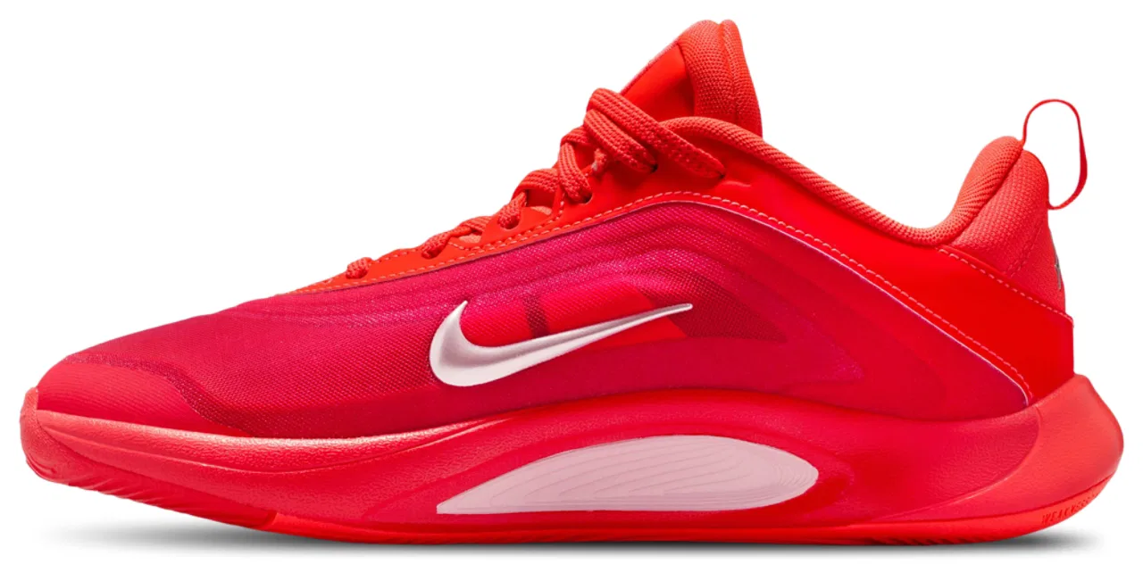 Кроссовки для девочек A'One Nike, цвет Bright Crimson/Pearl Pink/University Red — фото 2