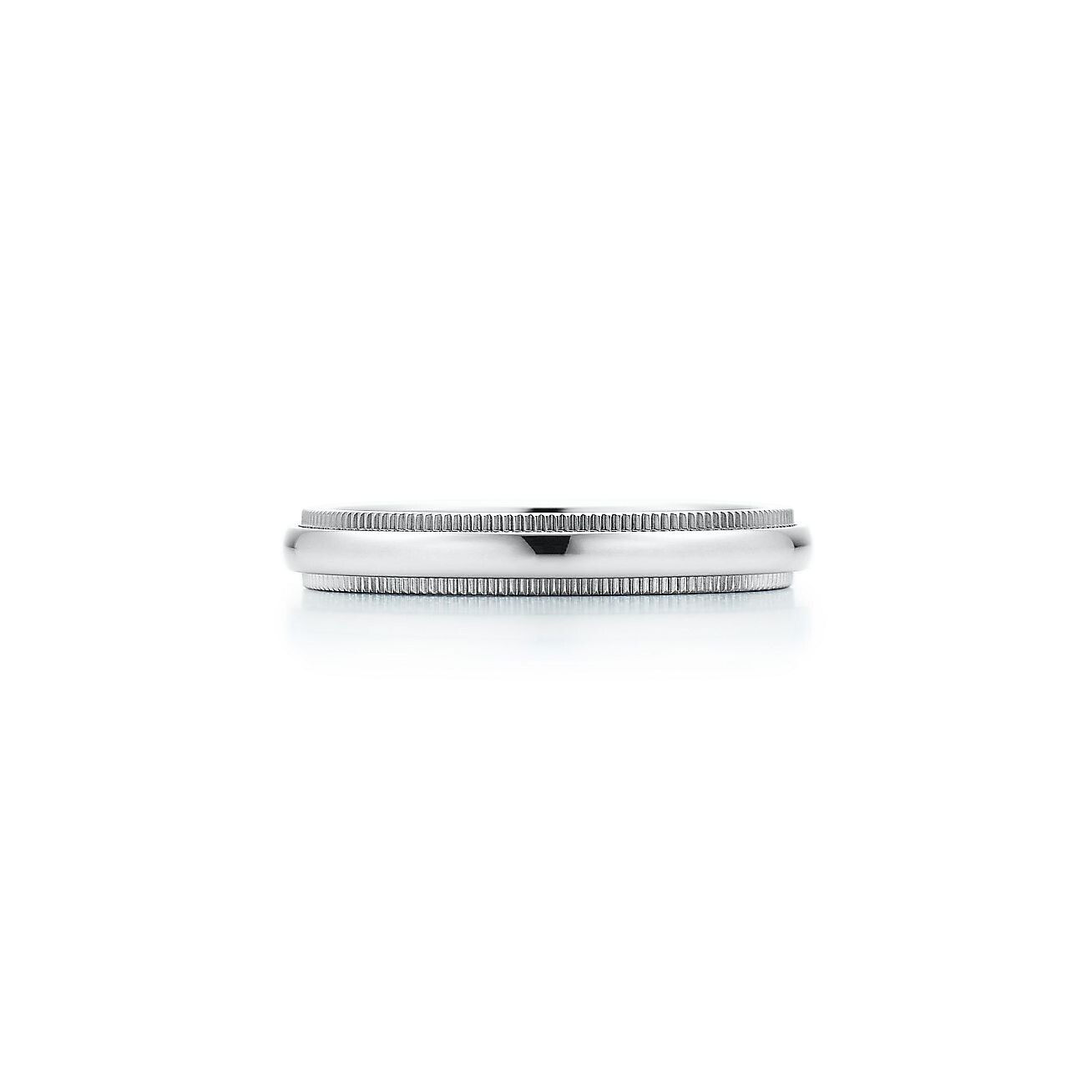 

Кольцо Tiffany & Co Together Milgrain Band, платина