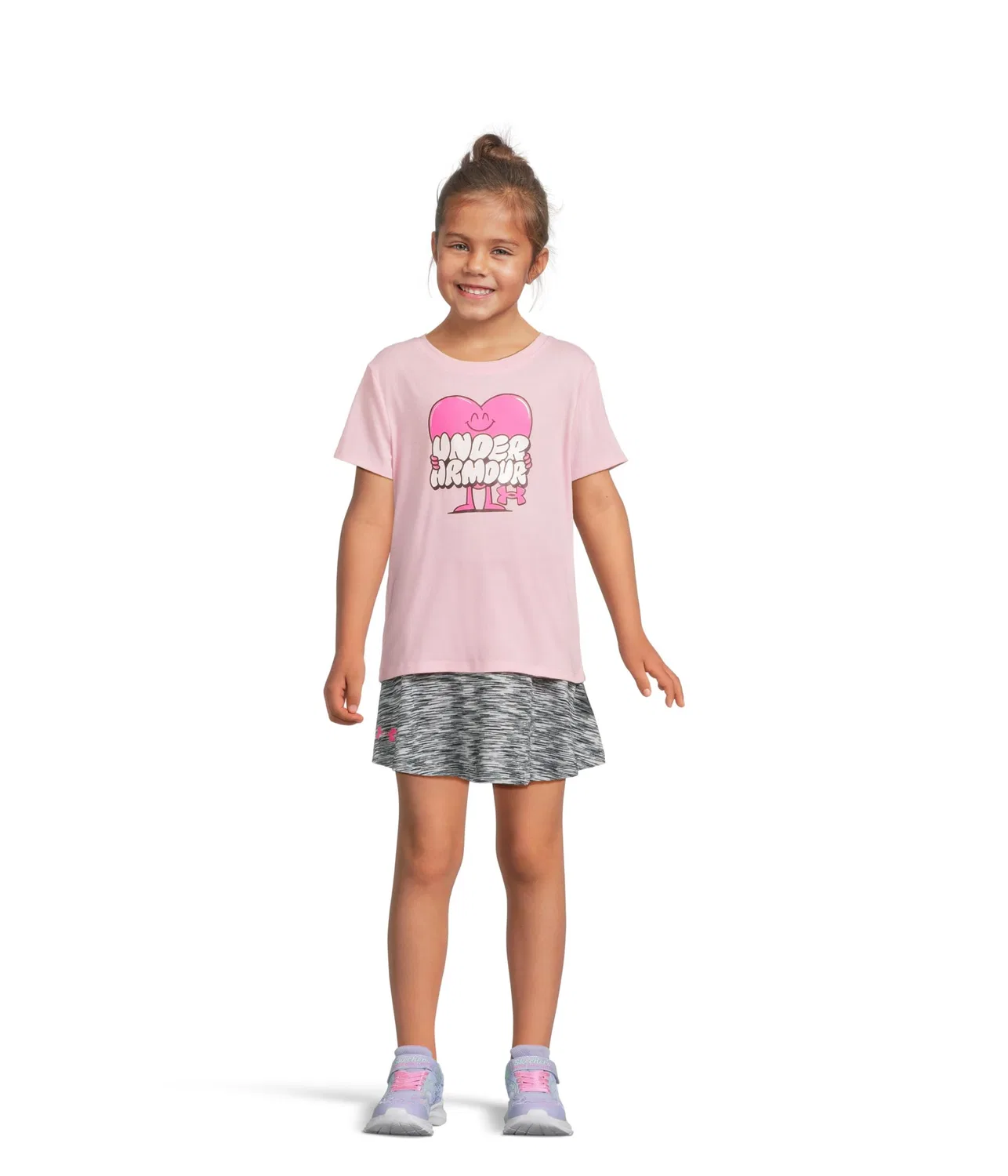 Комплект юбки-шорты Twist (для маленьких детей) Under Armour Kids, Prime Pink