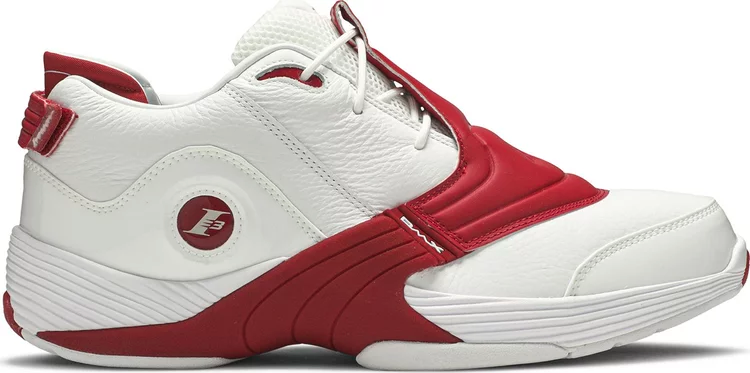 Кроссовки answer 5 'white red' 2019 Reebok, красный - фото