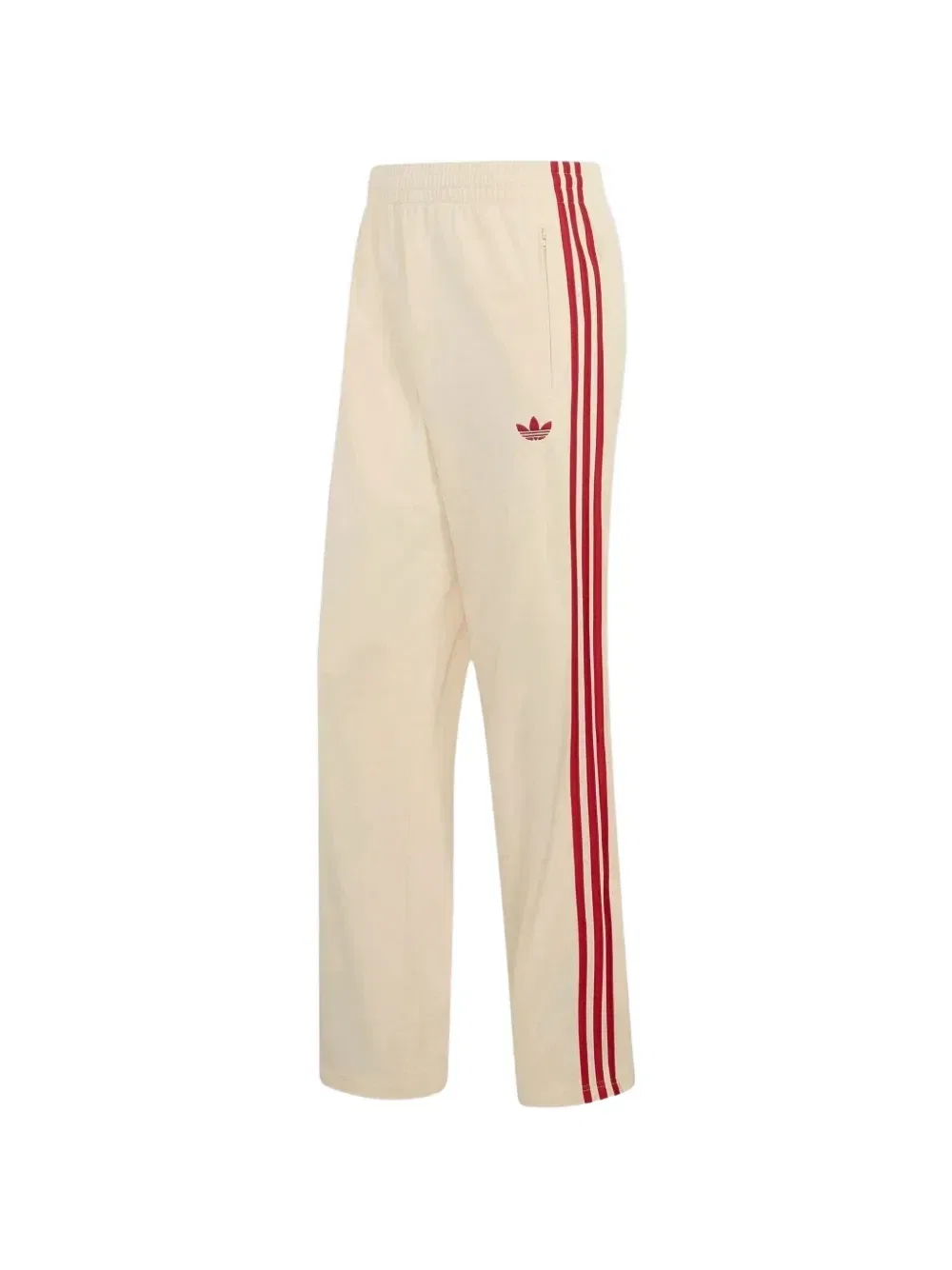 Спортивные брюки Firebird с боковыми полосками Adidas, бежевый — фото 2