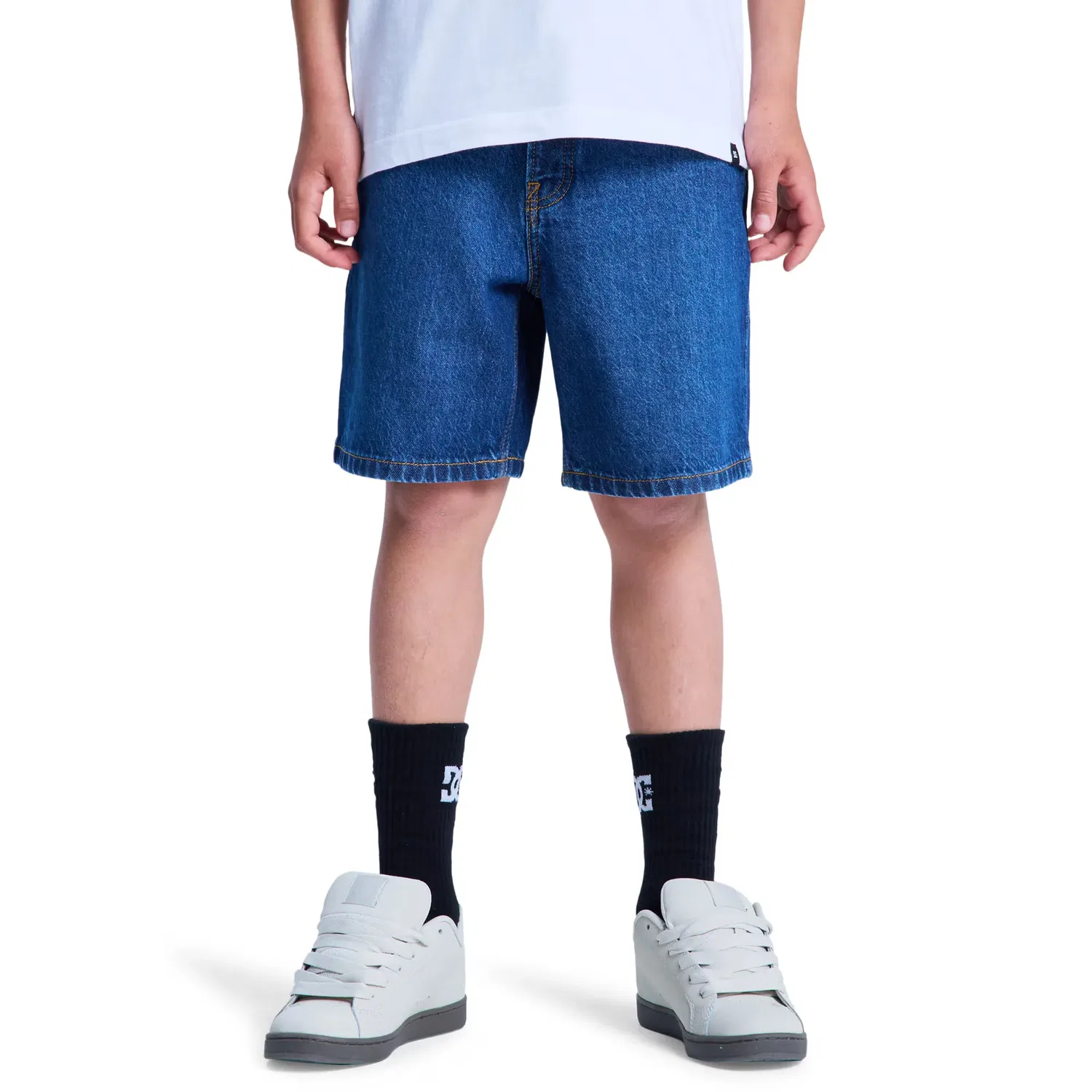 Детские шорты для мальчиков свободного кроя Baggy DC Shoes, Синий