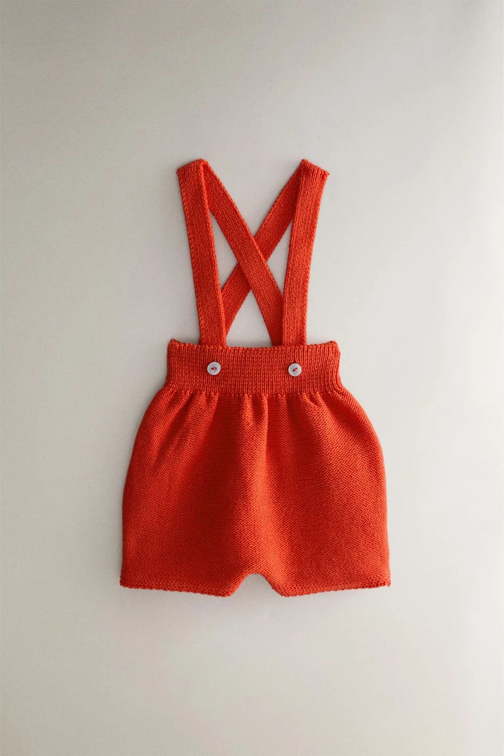 Вязаный детский комбинезон ZARA, Red