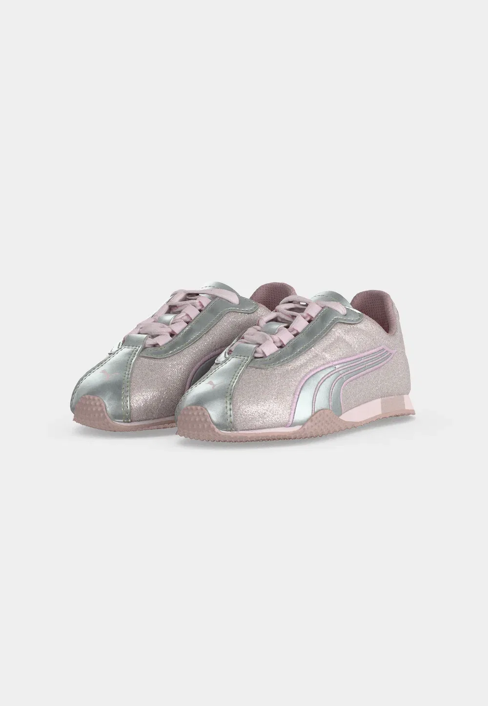 H-Street let it shine унисекс - кроссовки Puma, Misty Pink/Silver-Coloured — фото 3