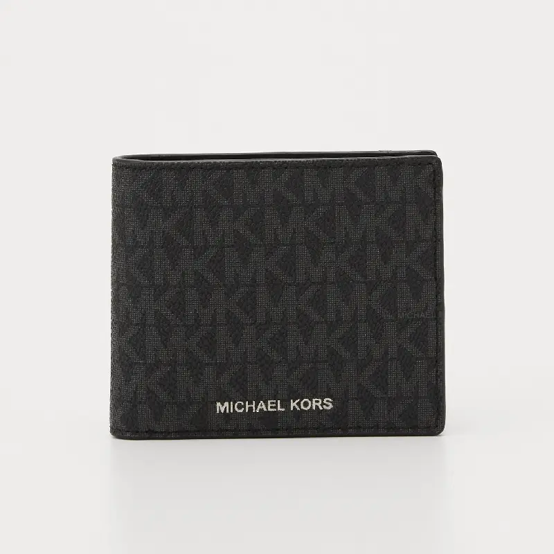 

Кошелек Michael Kors Greyson Billfold Coin Pocket, черный