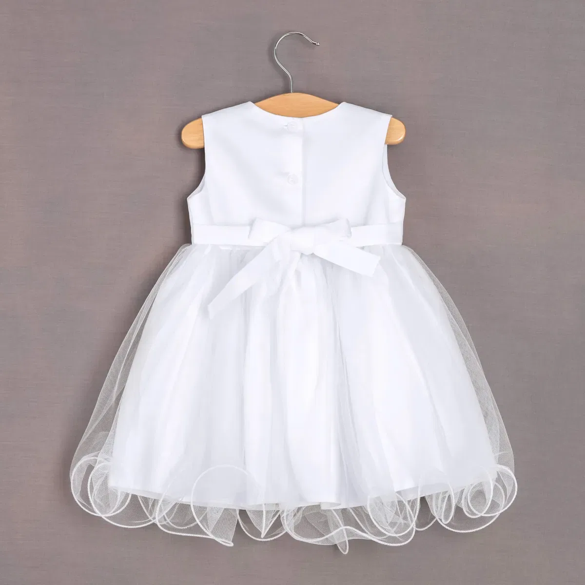 Детское платье-принцесса с болеро Baby Princess Uk Flower Girl Boutique, White — фото 4