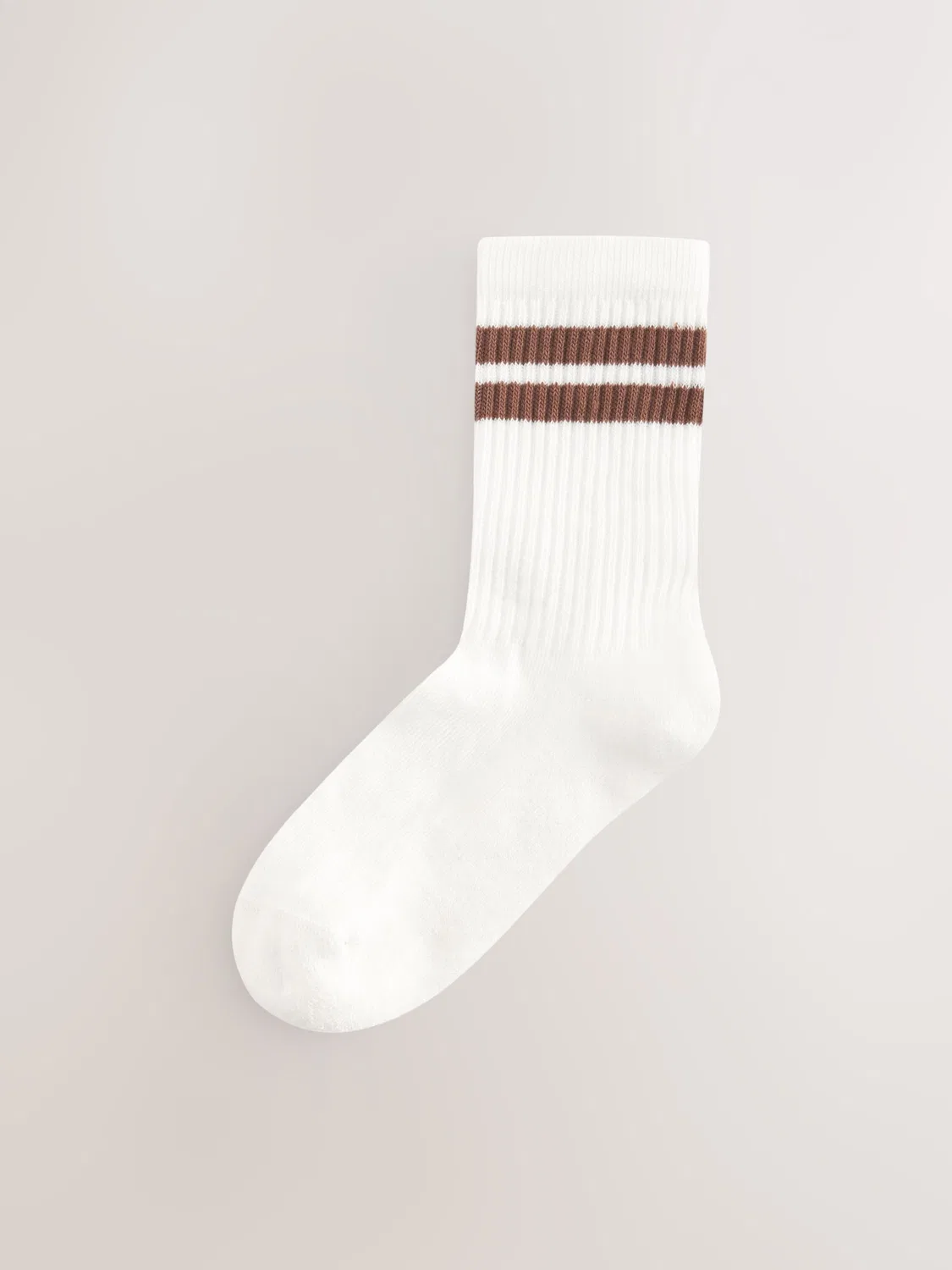 Носки 5 пар, хлопковые, рифленые, с мыском, Neutral/Brown/White/Grey Next — фото 3