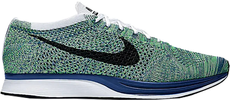 

Кроссовки Nike Flyknit Racer 'Tranquil', зеленый