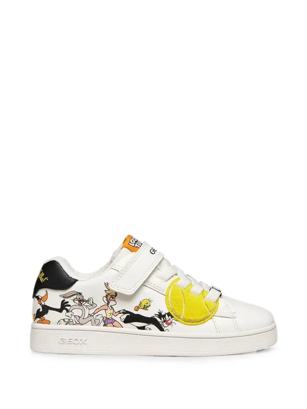Кроссовки Geox Kids X Looney Tunes Eclyper, белый — фото 2