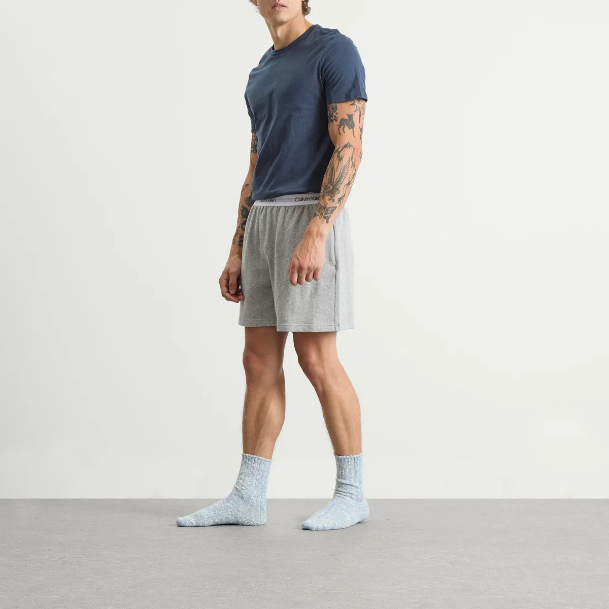 Шорты для сна Calvin Klein, Grey — фото 4