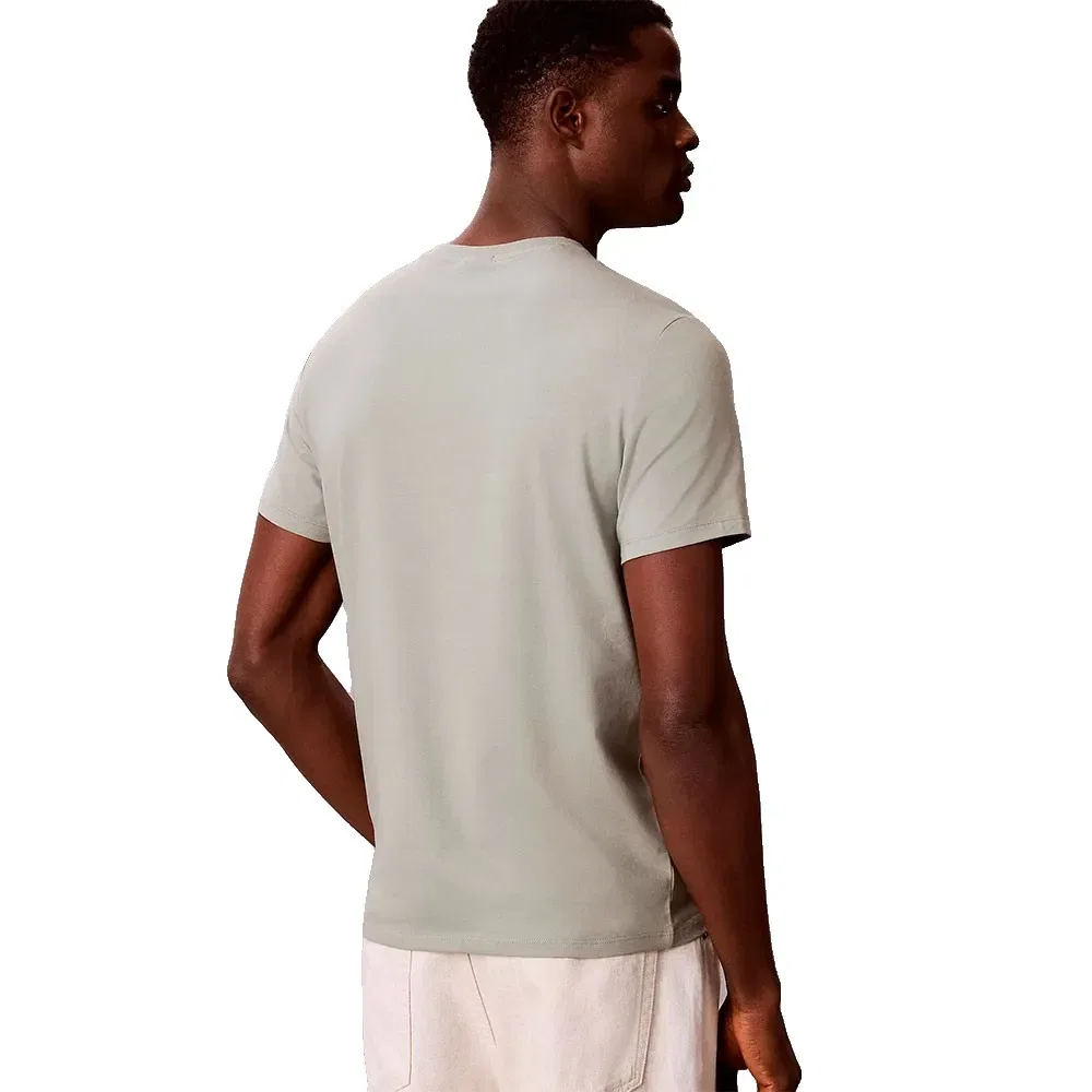 Футболка с коротким рукавом Slim Fit Liquid Touch Calvin Klein, зеленый — фото 2