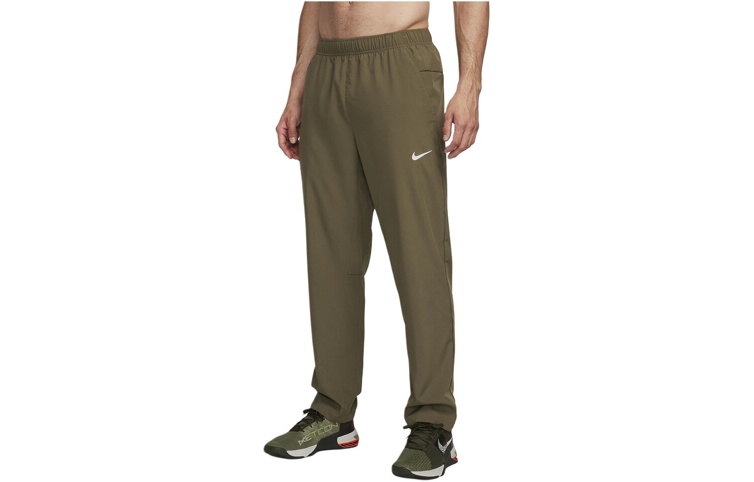 

Трикотажные спортивные штаны мужские Medium Olive Nike, оливковый