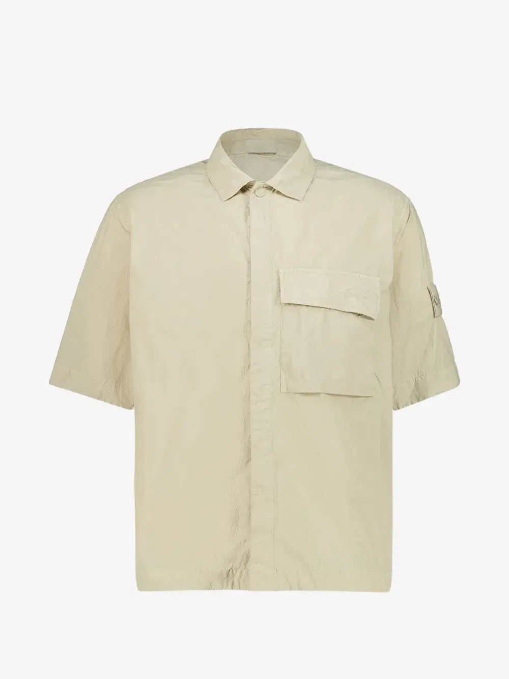 Рубашка с коротким рукавом Stone Island, бежевый