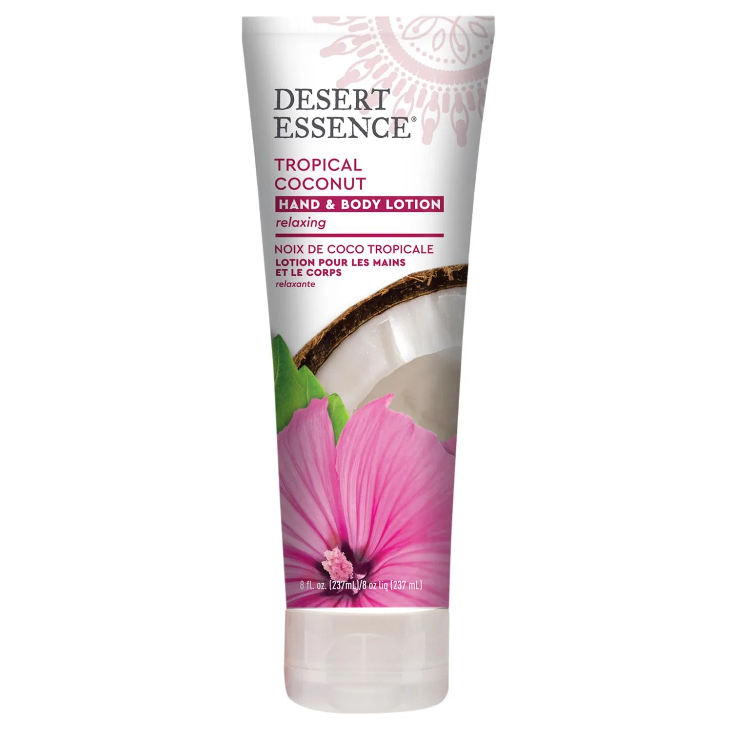 Лосьон для рук и тела Desert Essence Tropical Coconut, 237 мл, Coconut — фото 2