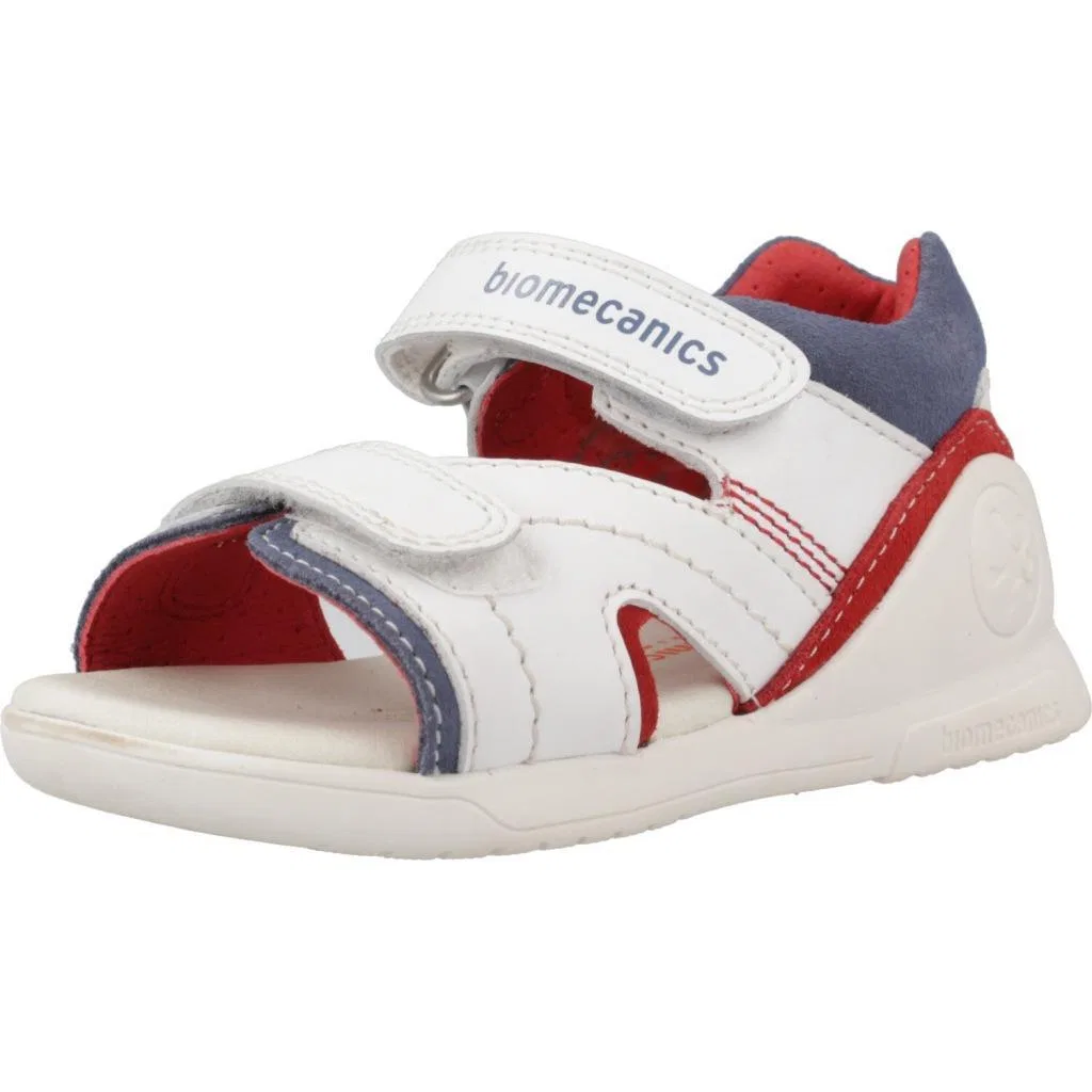 Детские сандалии с ремешками Biomecanics 242145b, Weiß