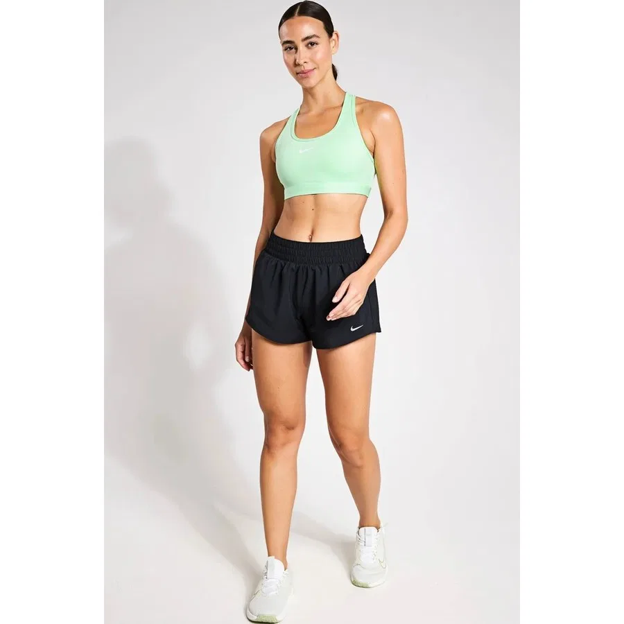 Шорты спортивные свободного кроя Dri-FIT с подкладкой и карманами Nike, Черный — фото 4