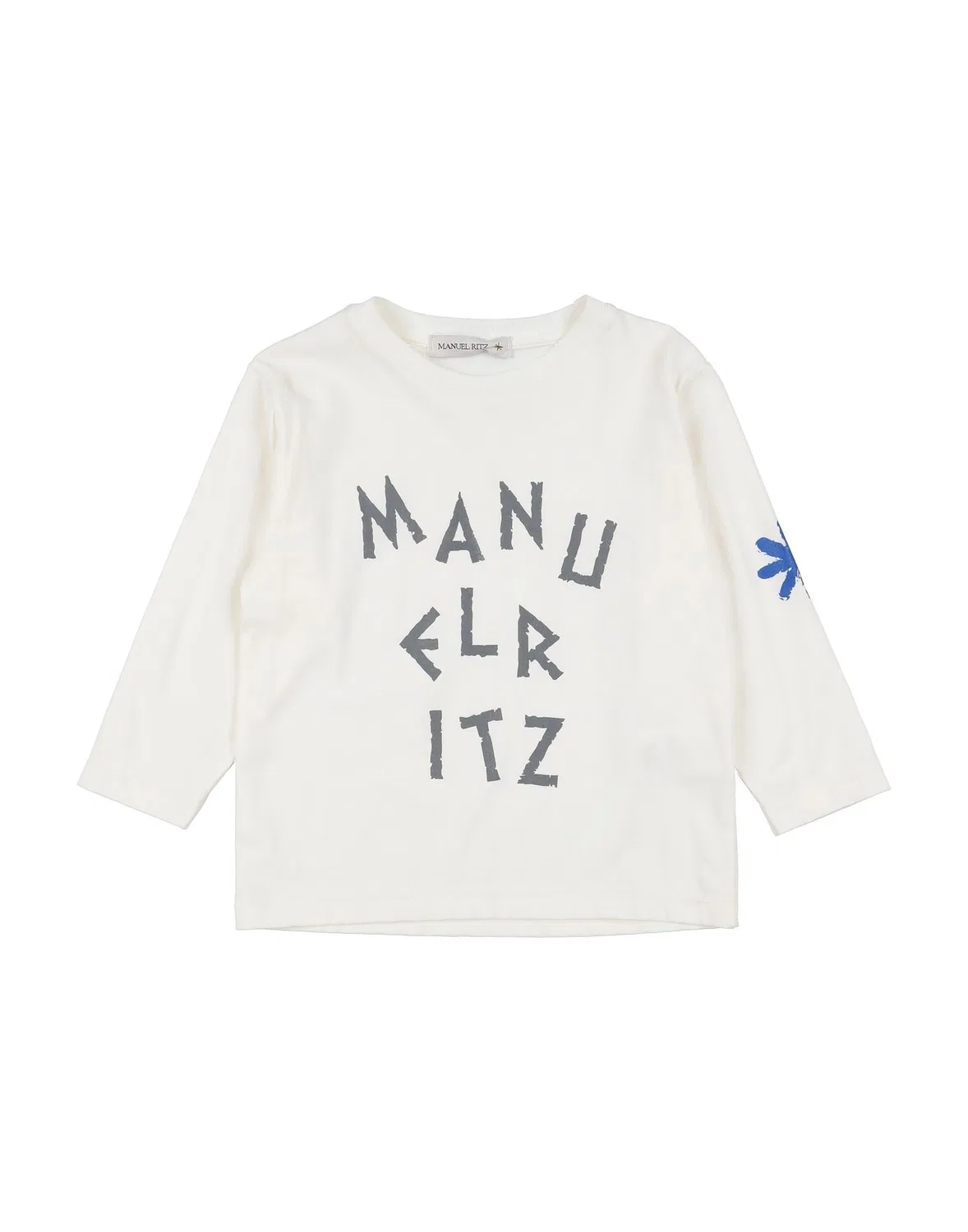 Детская футболка с длинным рукавом Manuel Ritz, кремовый