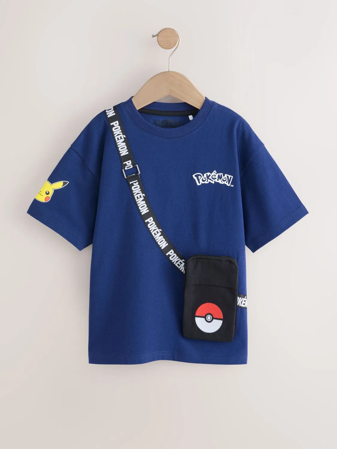 Футболка с принтом Pokémon Next, синий