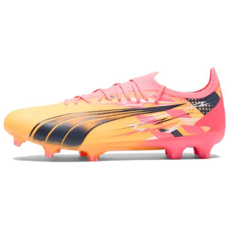 

Puma Ultra Ultimate Футбольная обувь Мужская, Yellow, pink and black