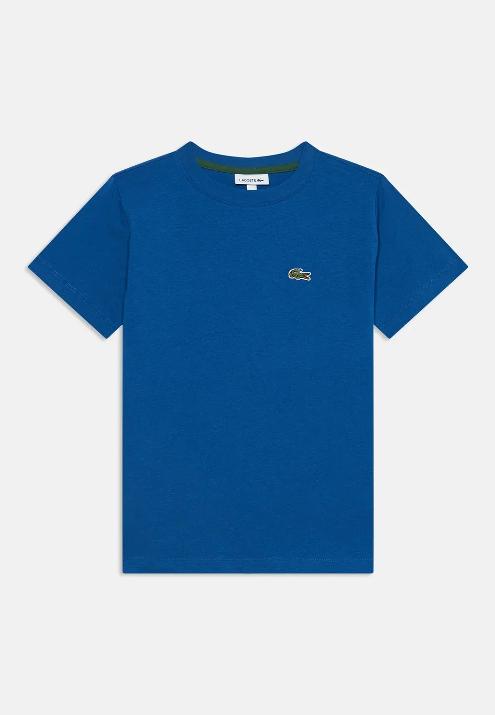 Базовая футболка унисекс - базовая футболка Lacoste, Bleu France
